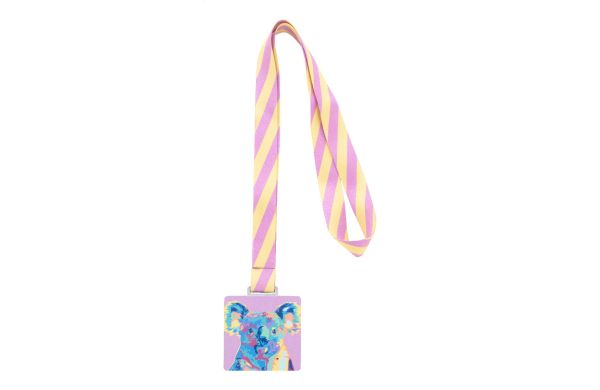 Subdal Shine Square Individuelle Medaille, weiss