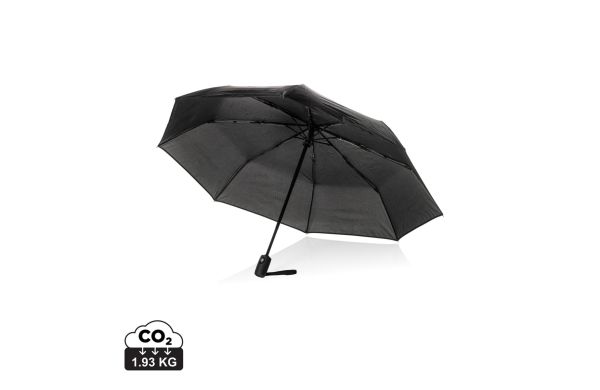 Swiss Peak Vito Aware™ RPET 21" Schirm mit auto open/close, schwarz