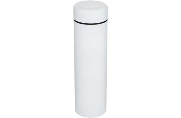 Taylor 450 ml Doppelwand Isolierflasche aus Edelstahl mit Teesieb, weiss