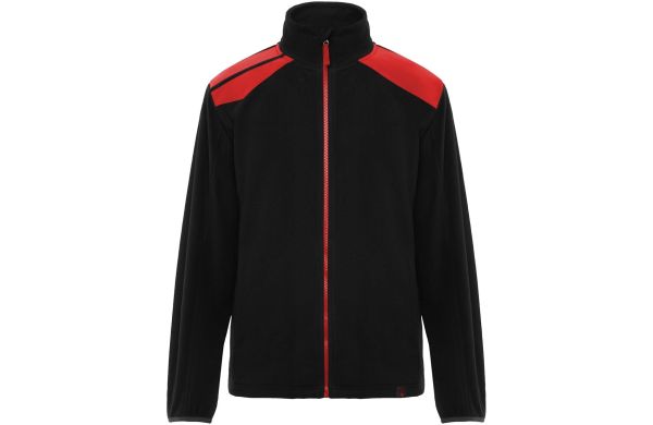 Terrano Mikrofleecejacke, unisex, schwarz, S