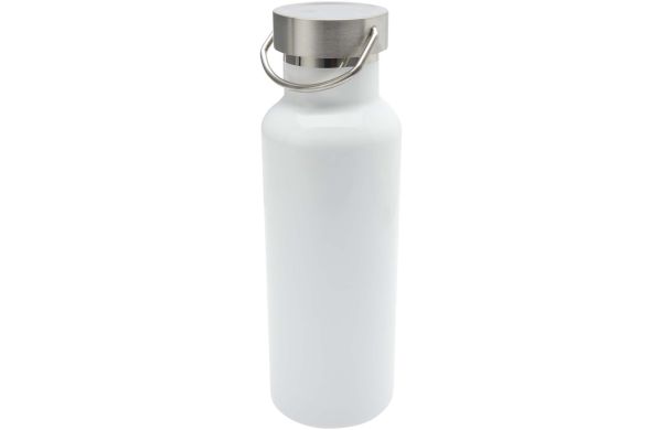 Thor 500 ml RCS-zertifizierte Trinkflasche aus Edelstahl, weiss