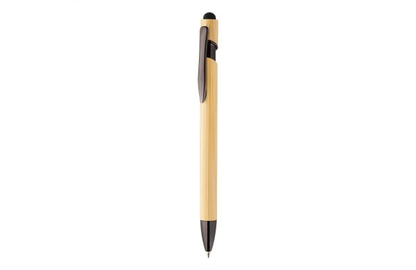 Tonnel Boo Touchpen-Kugelschreiber, schwarz