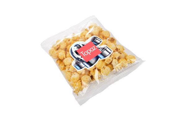 Transparente Tüte Popcorn, Transparant