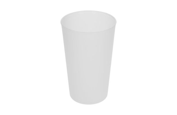 Trinkbecher "Mehrweg" 0,4 l, transparent