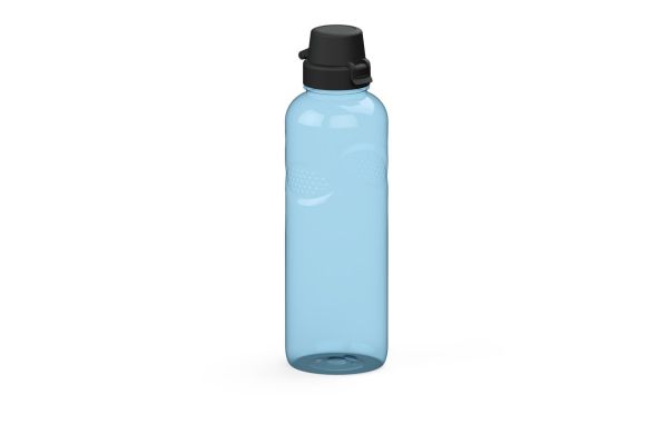 Trinkflasche Carve "School", 1,0 l, blau/schwarz