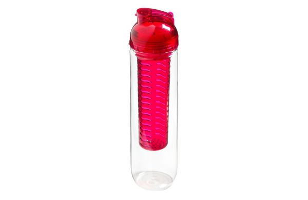 Trinkflasche "Frutto" 0,8 l, Tritan, transparent/lila