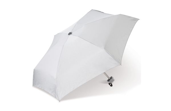 Ultraleichter 21” Regenschirm mit Hülle, weiss