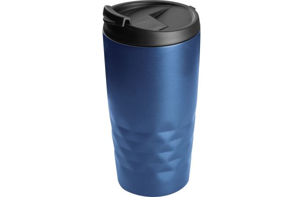 Vakuum Isolierbecher aus Edelstahl, 300ml - blau