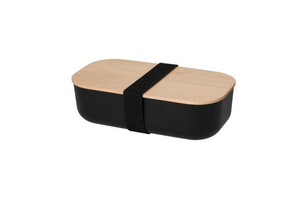 Vorratsdose "Beech", schwarz/beige