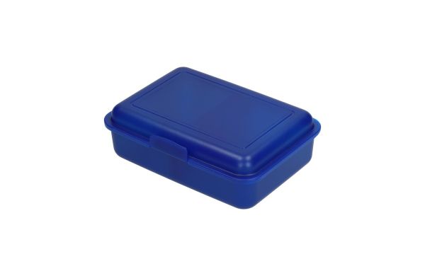 Vorratsdose "School-Box" mittel mit Trennwand, blau