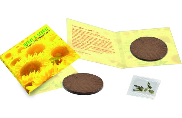 Wachstumskärtchen Sonne, Zwergsonnenblume