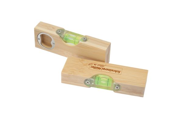 Wasserwaage Bambus_ beige