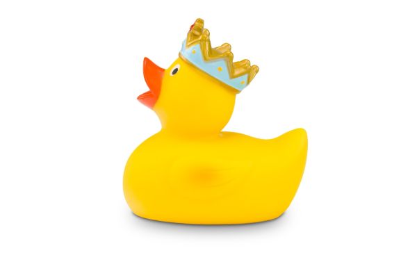 Werbeente König Quak