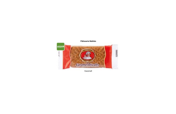 Werbekarte Midi Caramel Biscuits