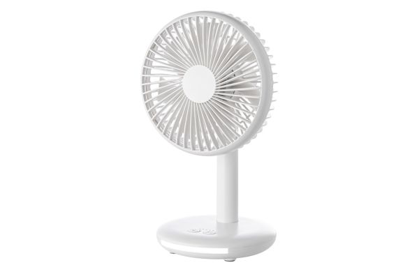 Wiederaufladbarer Ventilator mit Licht REEVES-DESKSTREAM