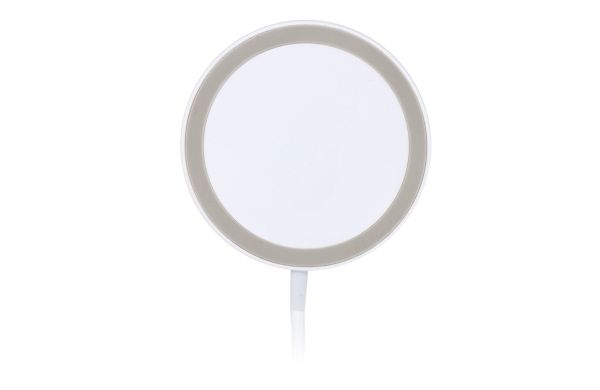 Wireless magnetisches Ladepad 15W, weiss