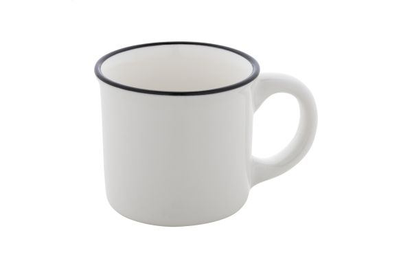 Woodstock Mini Mini Vintage-Becher, weiss