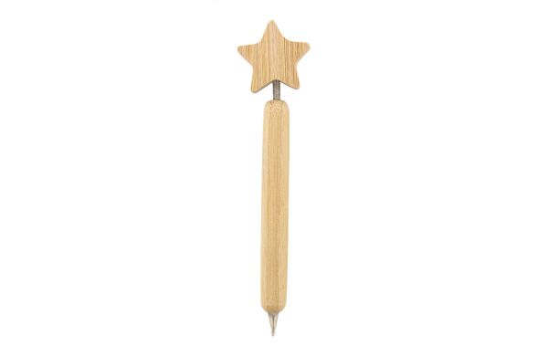 Xoom Weihnachtskugelschreiber, natur, Stern