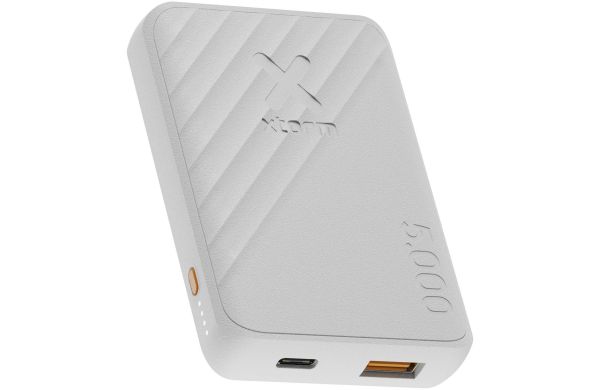Xtorm Go2 12 W 5000 mAh Schnelllade-Powerbank, weiss