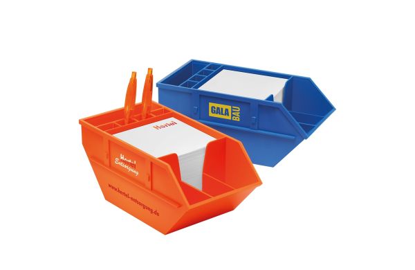 Zettelbox Container_ blau