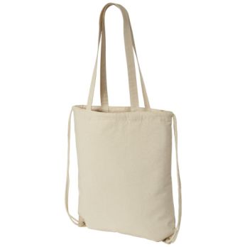 Eliza 240 g/m² Baumwolle Kordelzug Rucksack 6L