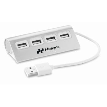 ALUHUB 4 Port USB Hub
