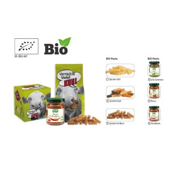 BIO Pasta im Bodenstandbeutel, 200 g