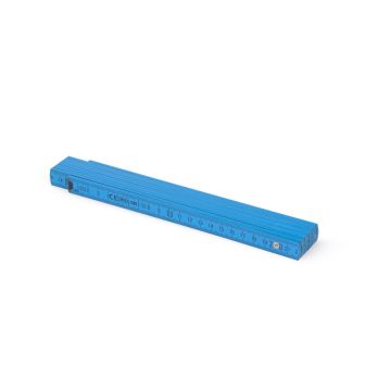 BLOCK 52 farbiger Holz Zollstock Jupiter - 2m