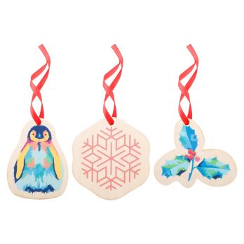 CreaJul Wood Individueller Weihnachtsbaumschmuck