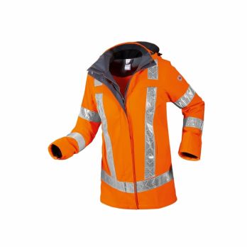 Damen Warnschutz-Regenjacke 2127-880