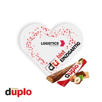 duplo Werbekarte Herz