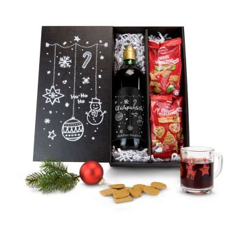 Geschenkset: Plätzchen & Punsch