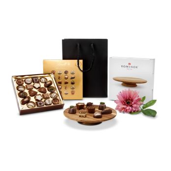 Geschenkset: Pralinen-Étagère