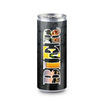Helles Bier in der Slimline Dose, feinherb und leicht malzig