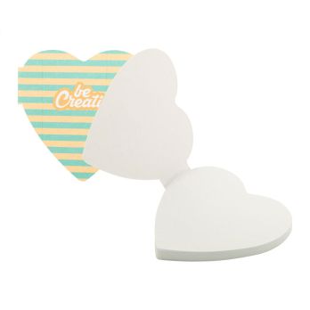 Individueller Haftnotizblock CreaStick Seed Heart