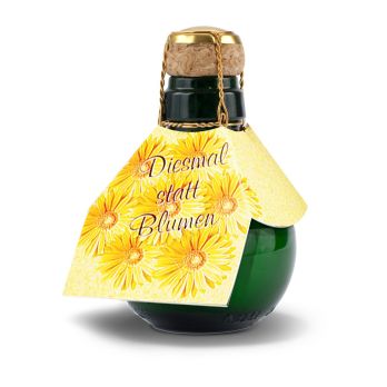 Kleinste Sektflasche der Welt! Ohne Geschenkkarton, 125 ml
