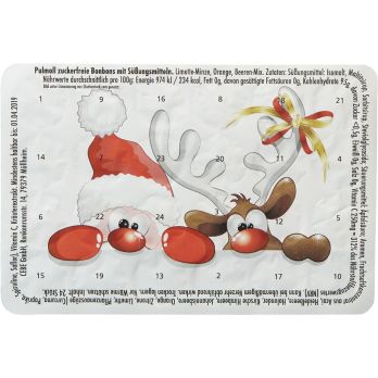 Kleinster (Advents-)Kalender der Welt "Standard" mit Pulmoll