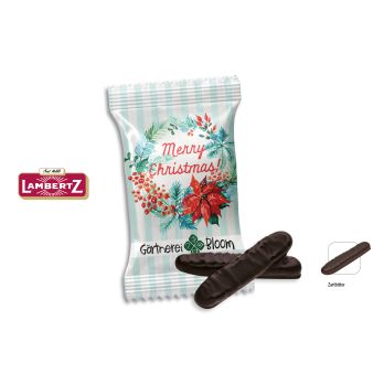 Lambertz Lebkuchen-Stäbchen Werbetüte Zartbitter