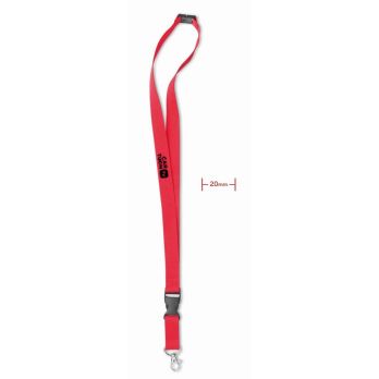 LANY Lanyard mit Karabiner 20mm