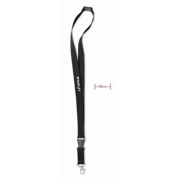 LANY Lanyard mit Karabiner 20mm