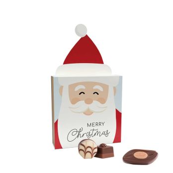 Lindt Werbeschuber "Weihnachtsmütze", Mini Pralinés