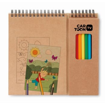 COLOPAD Malset mit 8 Buntstiften
