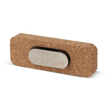 Namensschild Kork mit Magnet