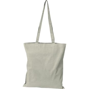 Oeko-Tex® STANDARD 100 Baumwolltasche mit langen Henkeln, 140g/m²
