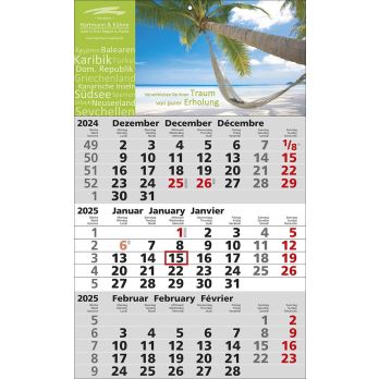 Wandkalender Standard 2