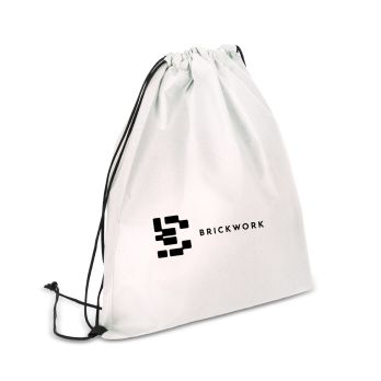 R-PET Kordelzugbeutel aus Non Woven 38 x 42cm 75g/m²