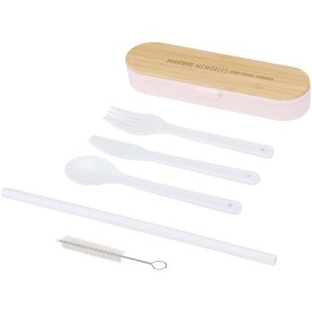 Runa Besteckset mit Bambusdeckel