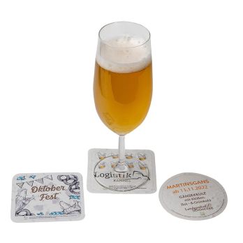 Samenpapier Bierdeckel