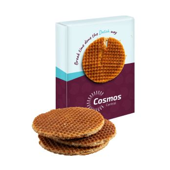 Schachtel mit 3 Sirupwaffeln
