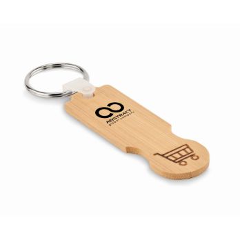 COMPRAS Schlüsselanhänger Bambus